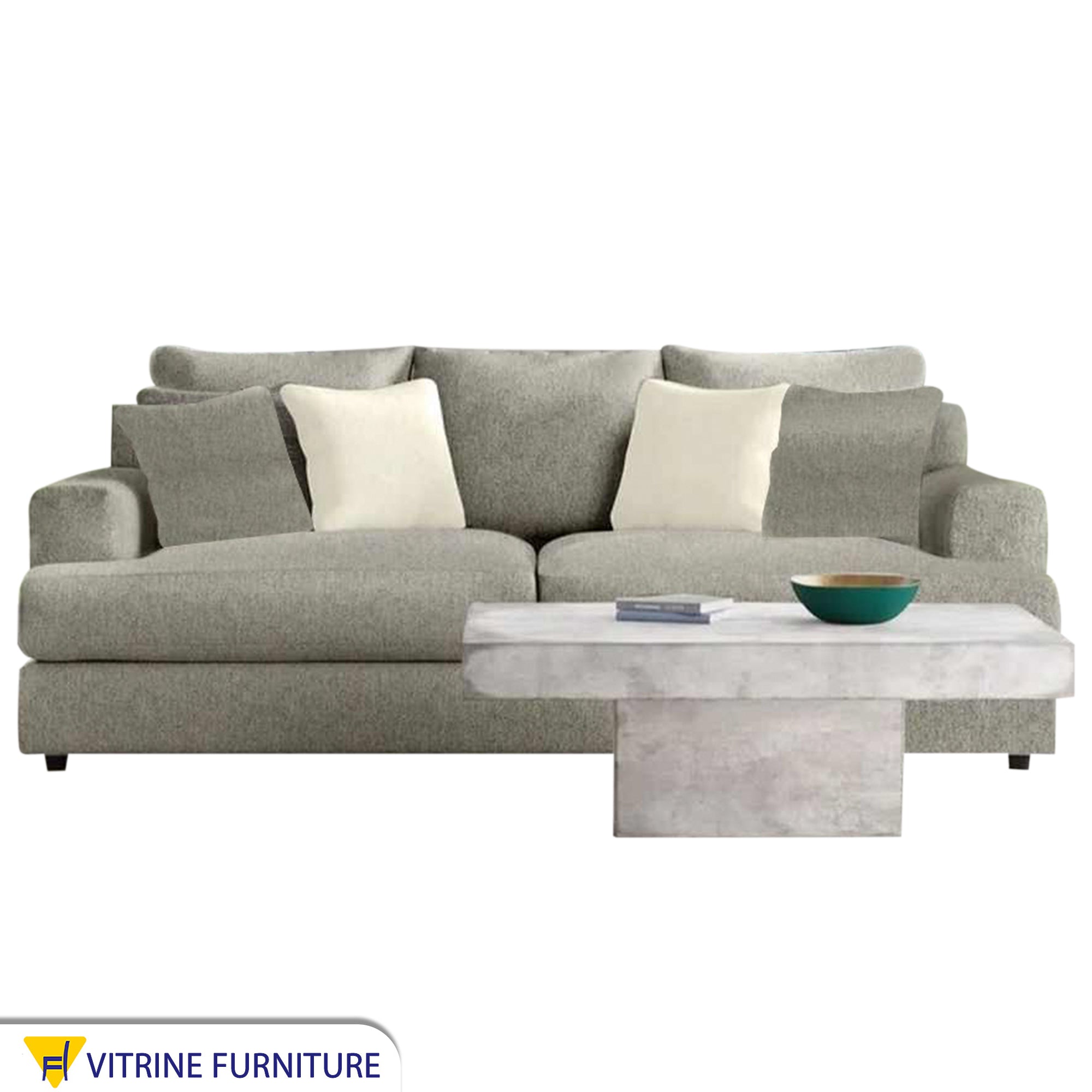 Mint color sofa