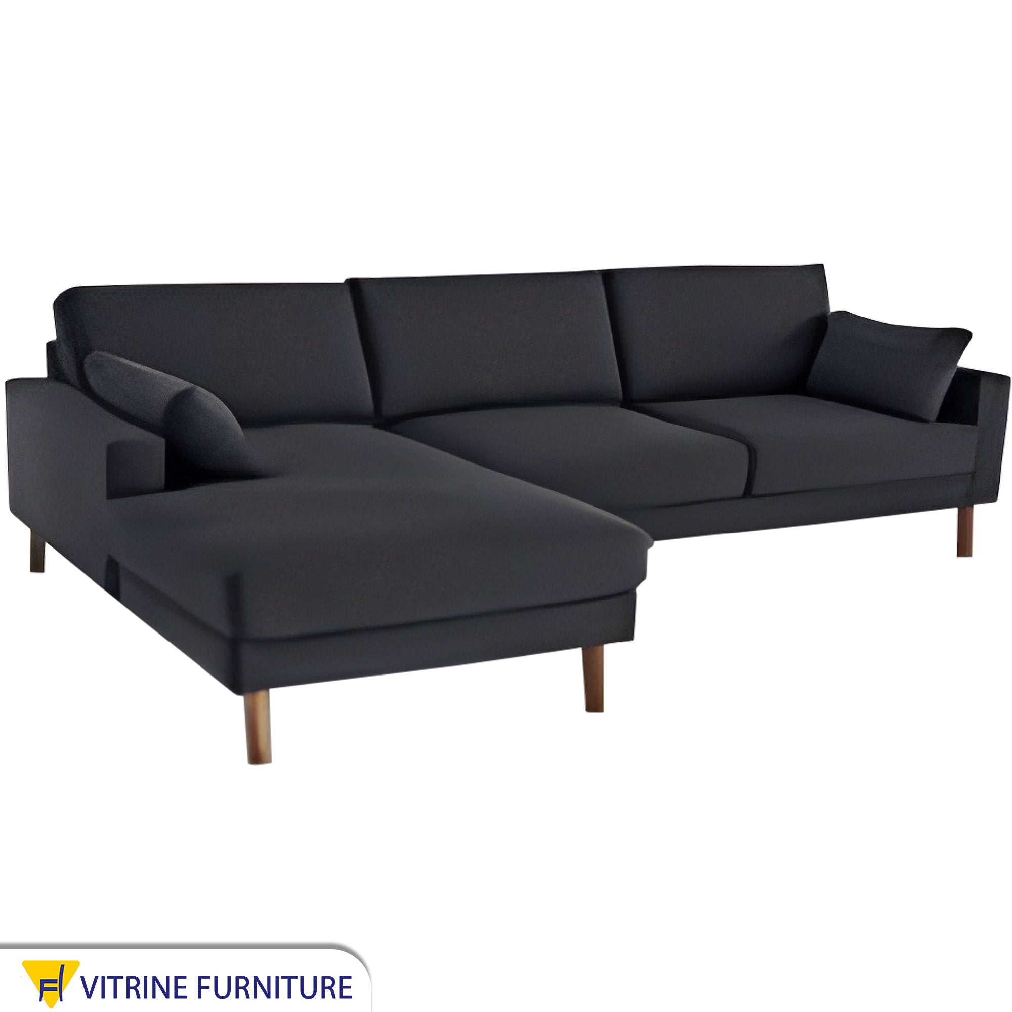 Black sofa