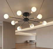 8-light chandelier with innovative modern lighting - Vitrine Furniture - Ceiling lights