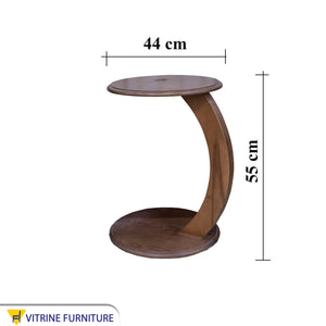S-shaped table