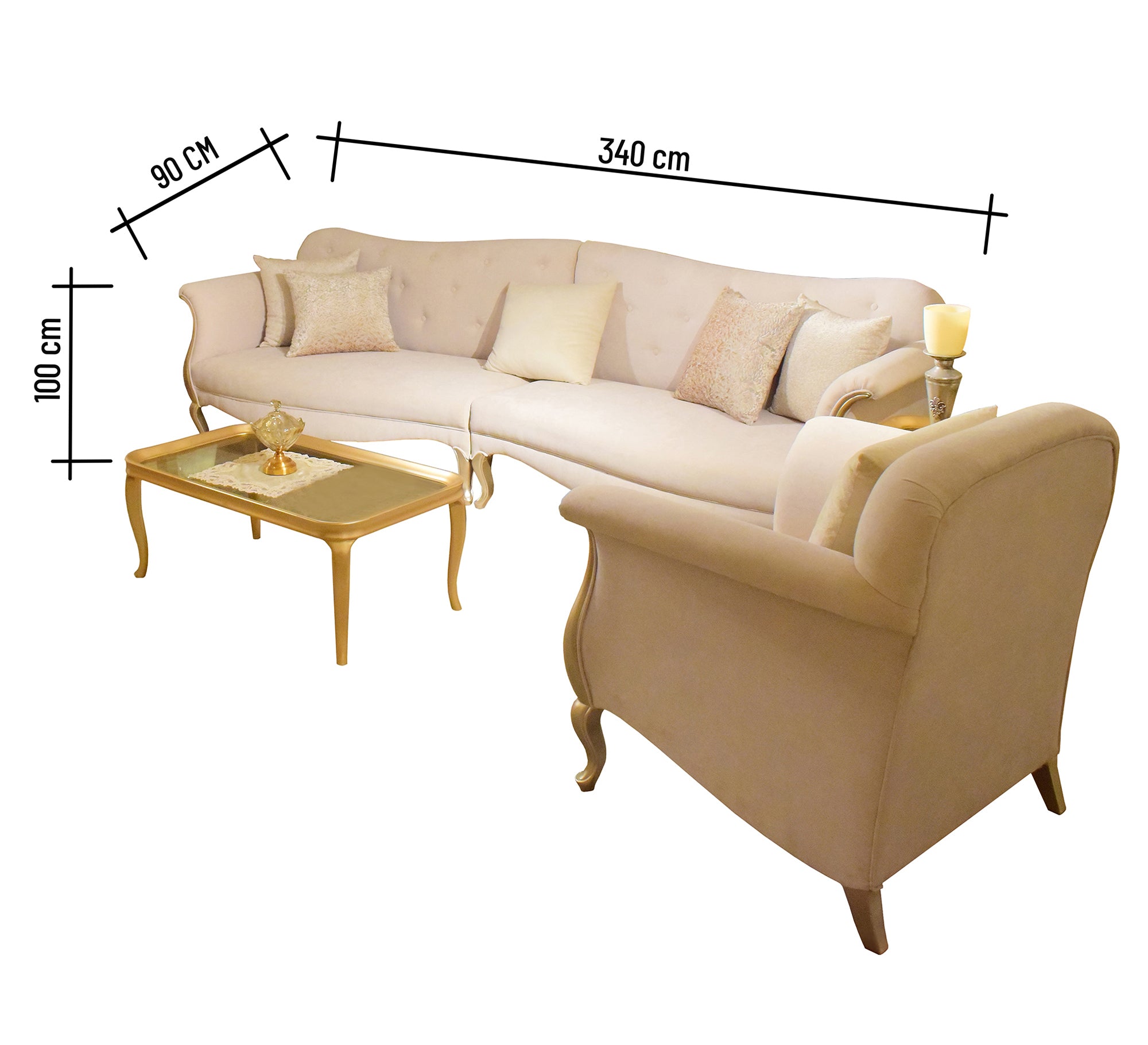 Classic Golden Elegance for Timeless Style