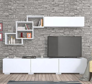 Modern Home TV Console: Stylish, Spacious, Elegant Storage