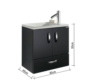 Black Bathroom Sink Unit – Modern, Durable Elegance