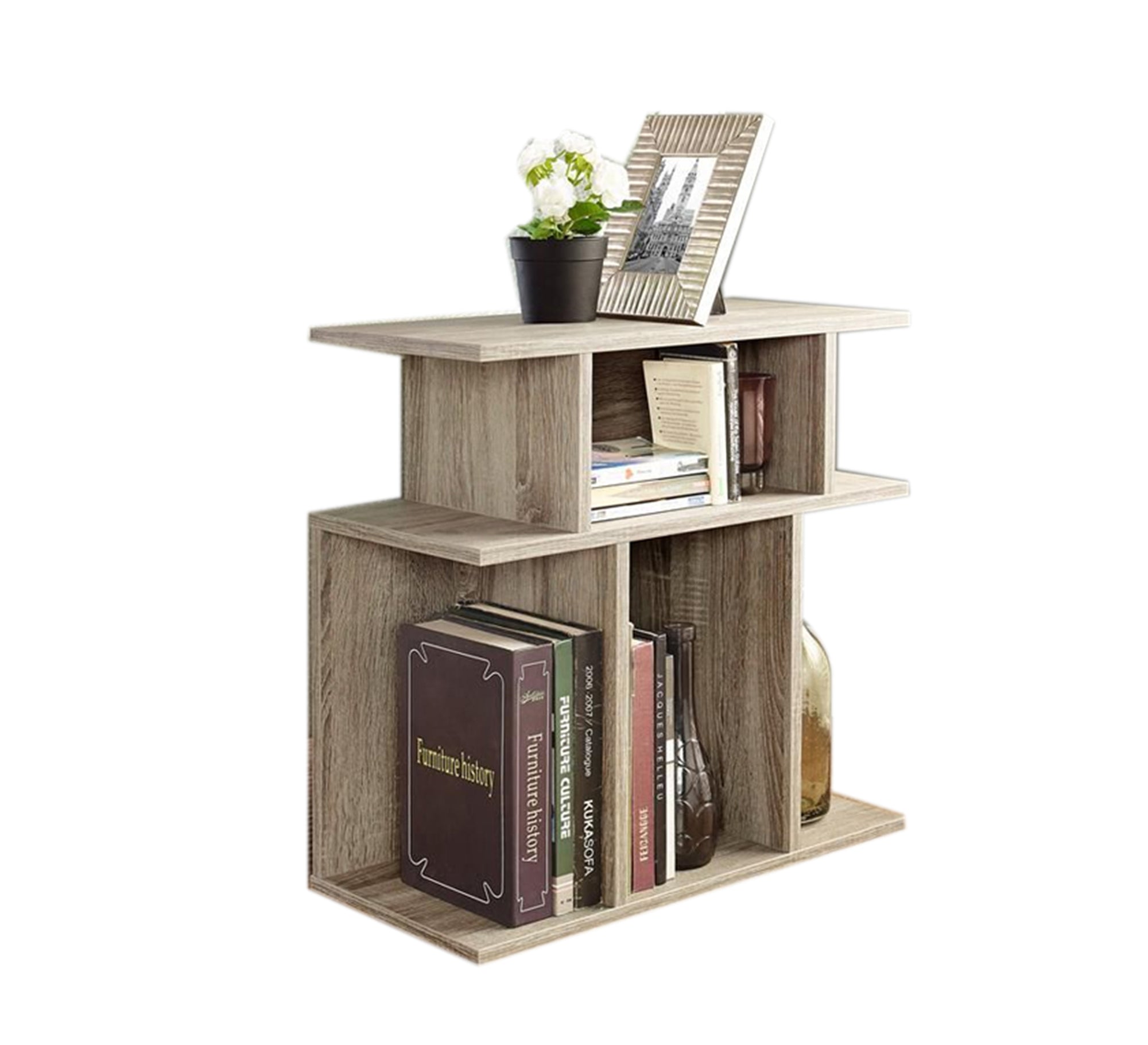 Elegant Space Beige Shelves: Stylish, Compact, Multipurpose