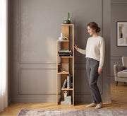 Elegant Home, Decor Shelf Inserts, Customizable Beige Chic