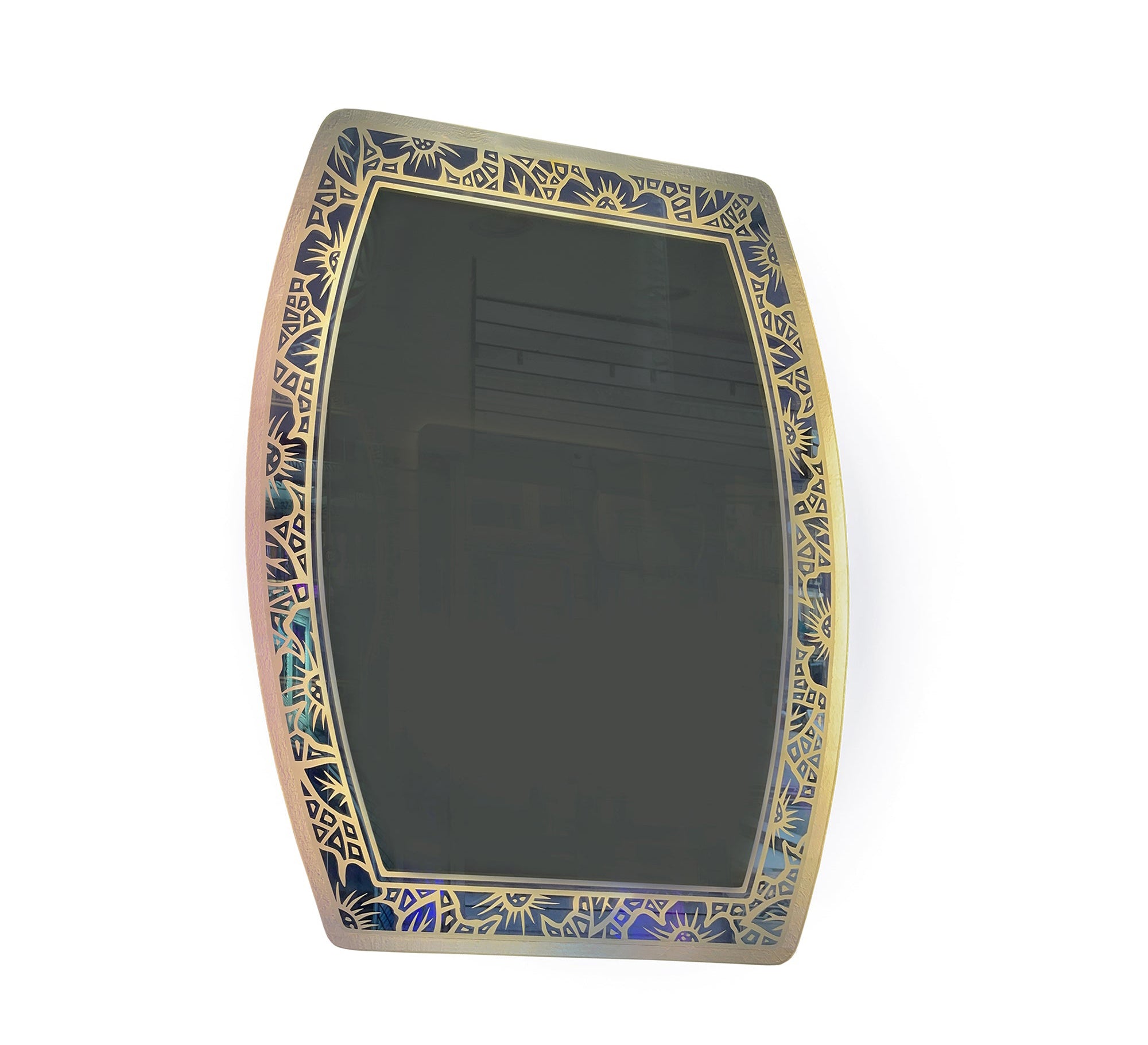 Oval LED Mirror with Sleek Line Edges