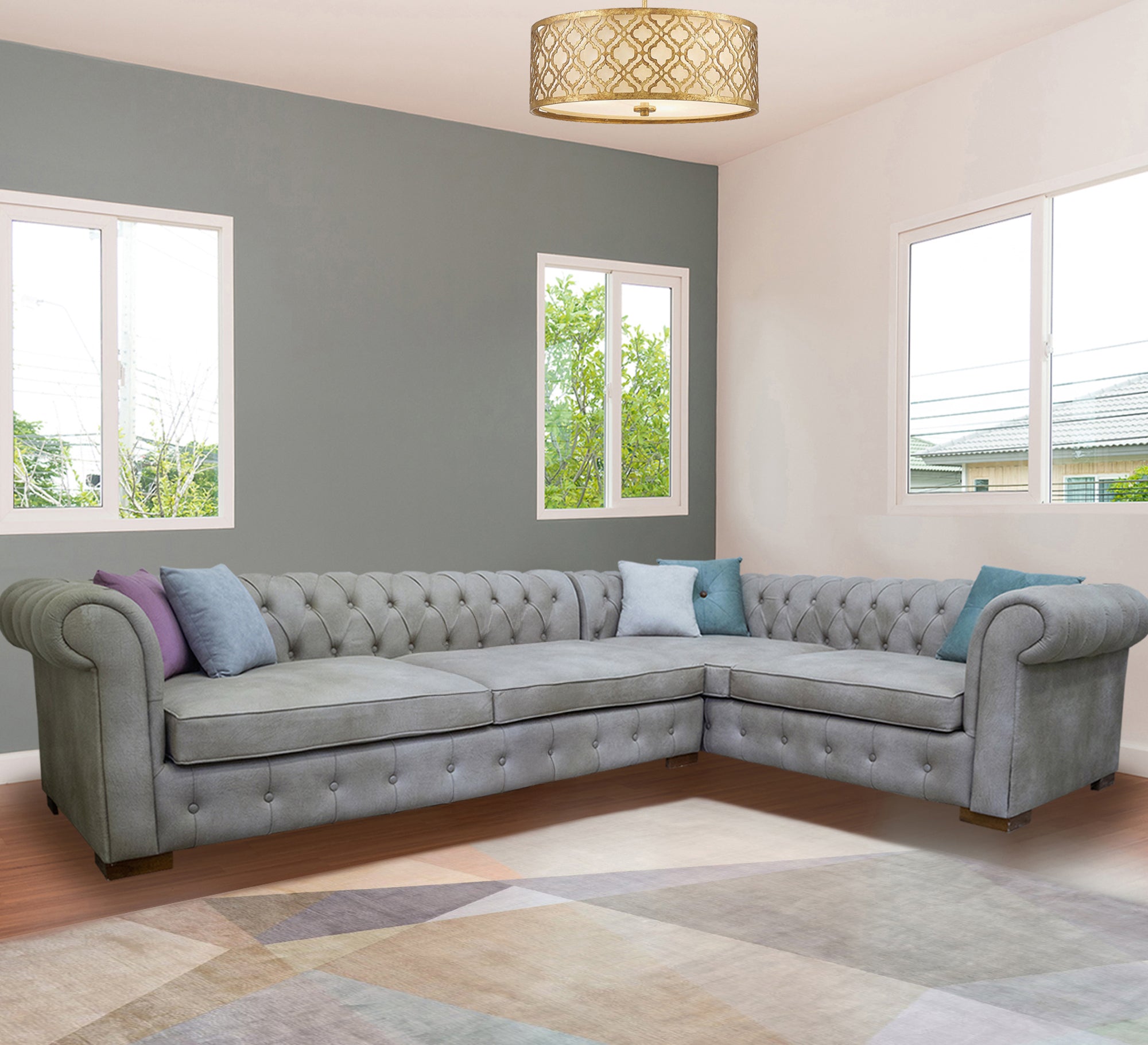 Capotene Corner Grey: Elegant, Versatile, Timeless Design