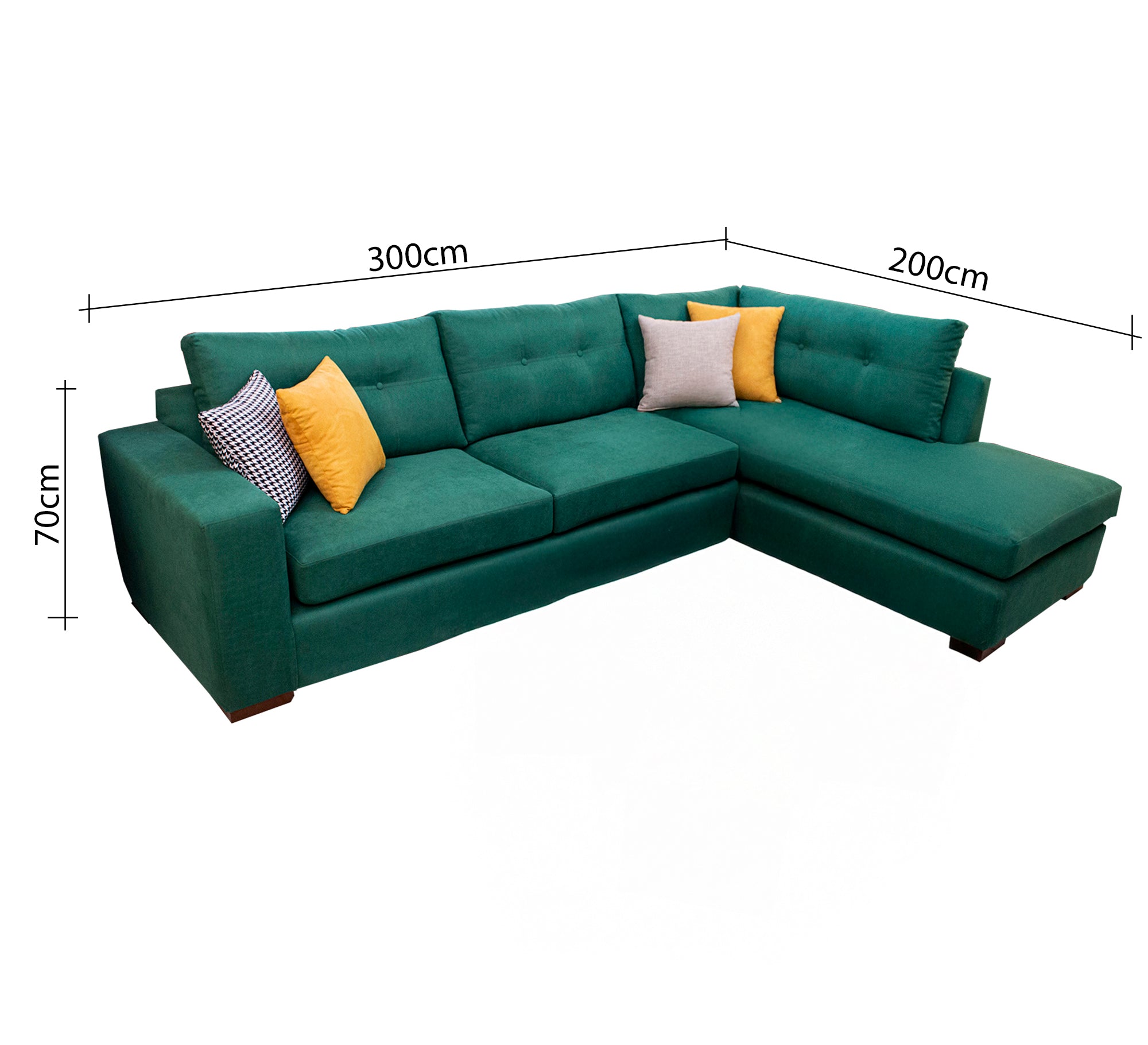 Iris Chaise longue and full upholstery