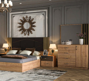 Black Back Café Bedroom Elegance