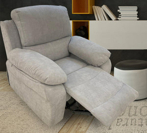 Light grey Lazyboy chair