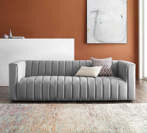 Gray sofa for living