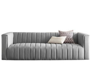 Gray sofa for living