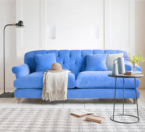 Capotone light blue sofa