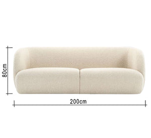 Off white sofa, fully upholstered