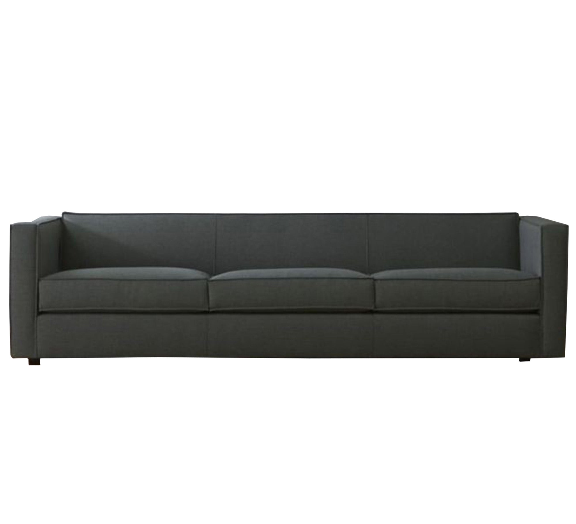 Triple sofa in gray color