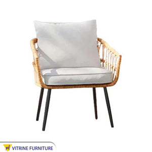 Beige outdoor set