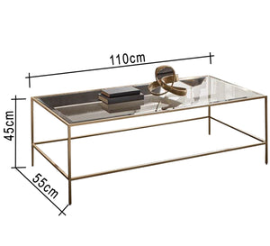 Rectangular steel table