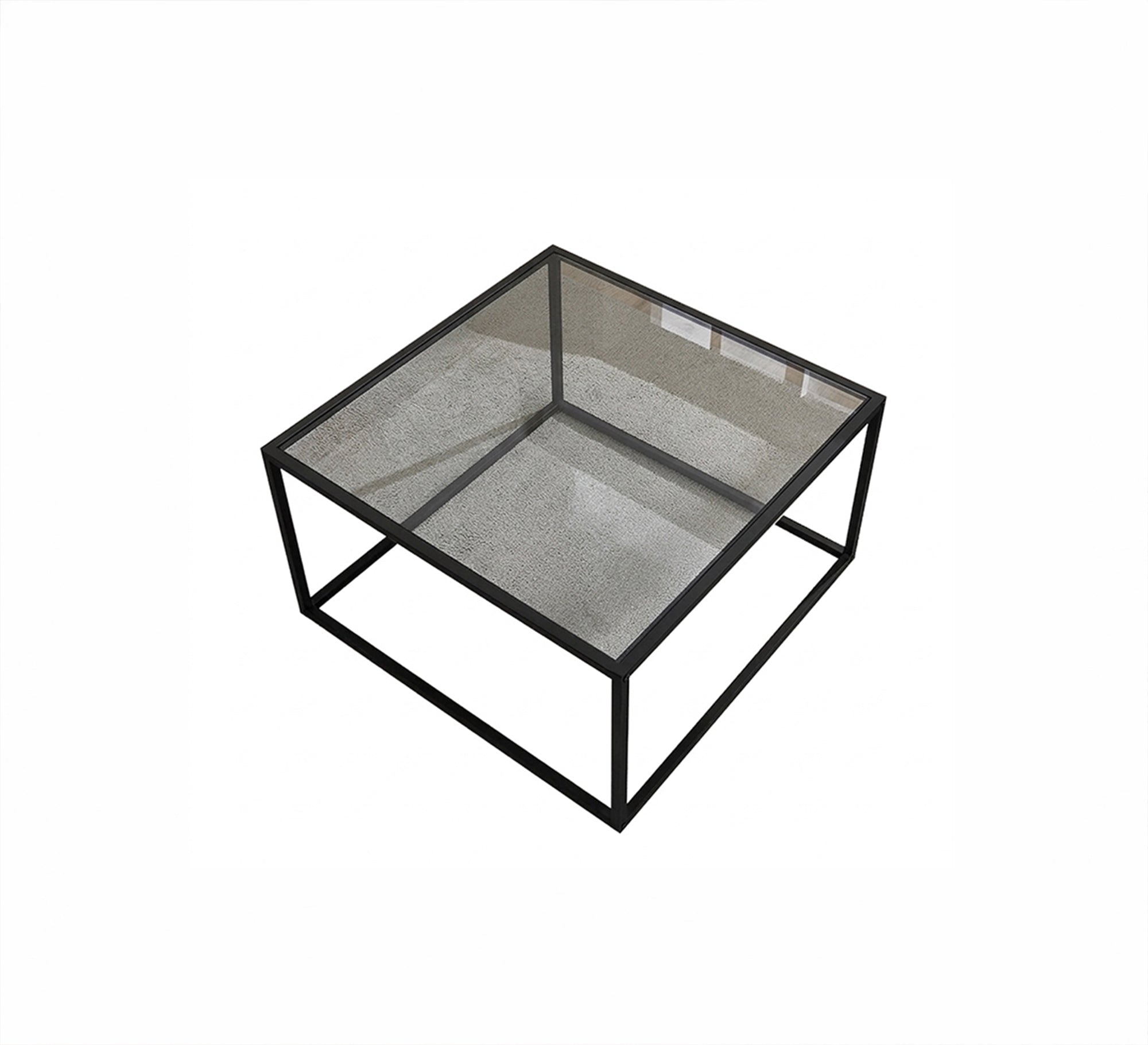 Square table in black