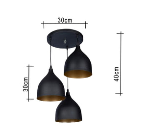 Triple Ceiling Lamp