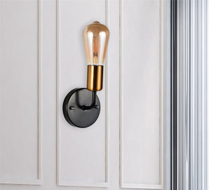 Black*gold metal Wall Sconce