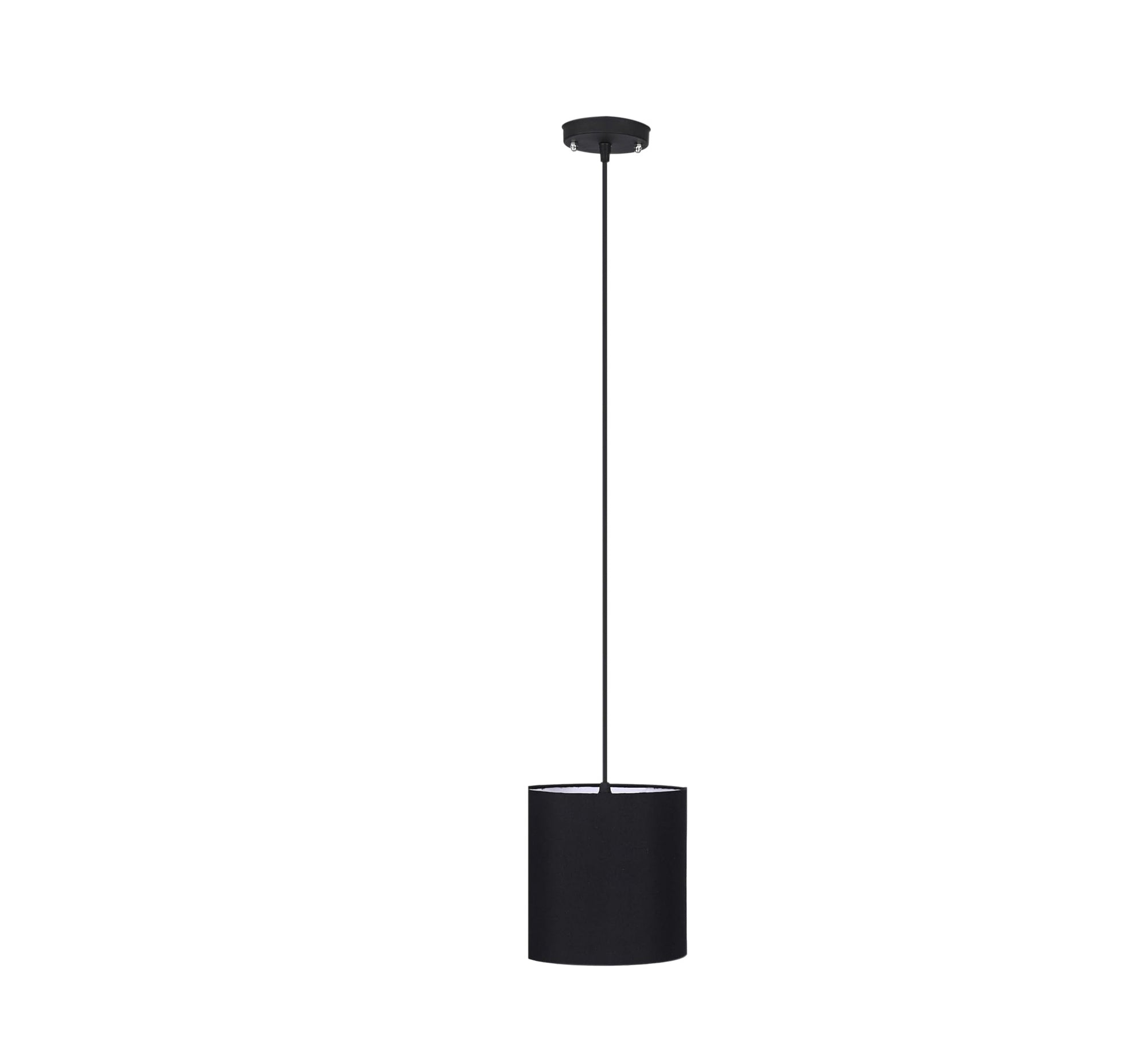 Black pendant lighting unit