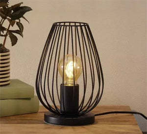 Black table lamp