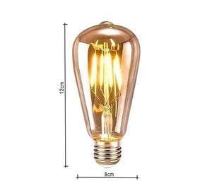 4 Edison decorative bulbs 4 watt clear