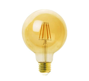 6 Edison LED Bulb 6 Watt Clear