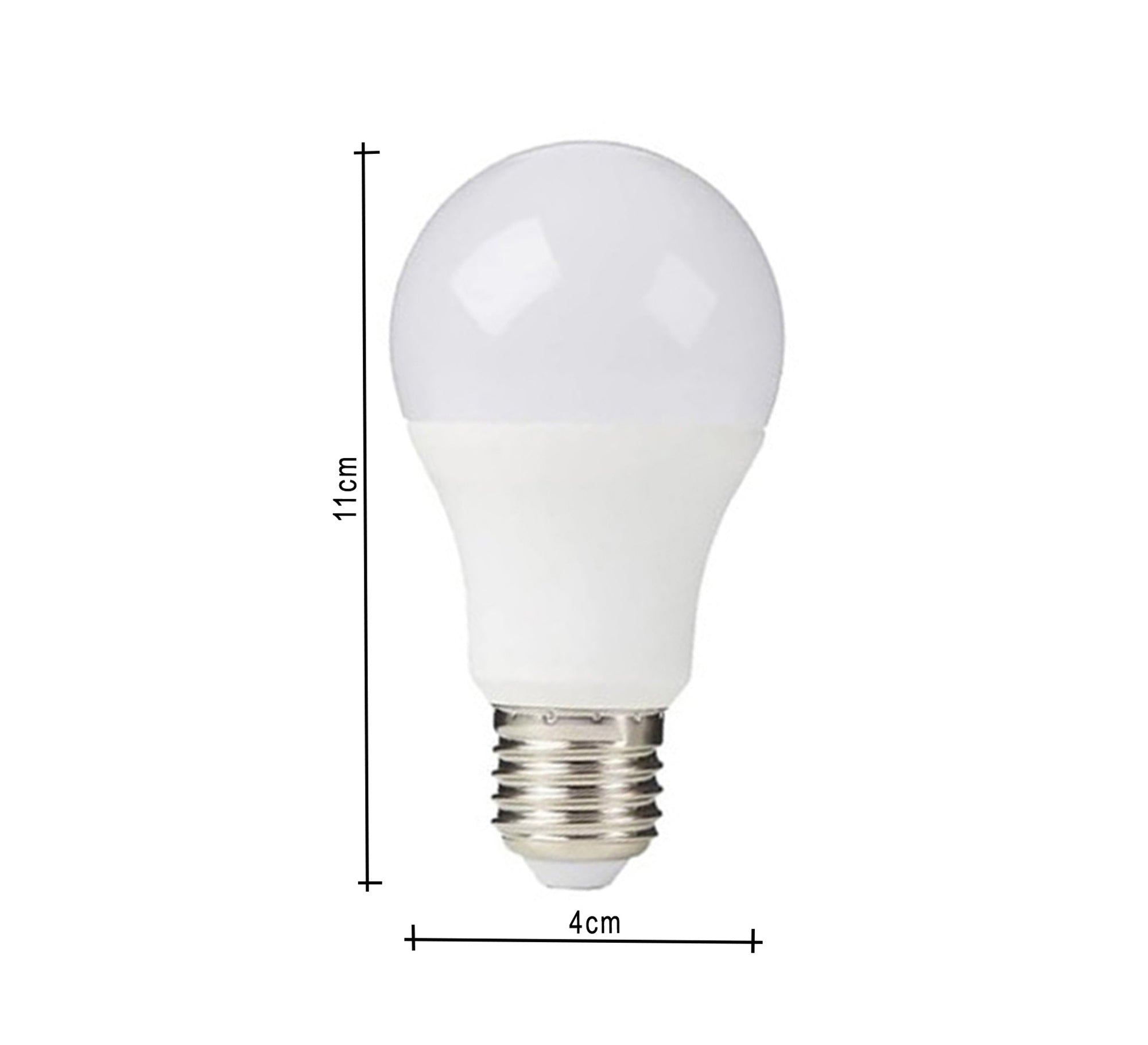 3 White LED Bulb 9 Watt