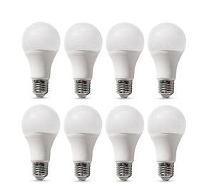 8 White LED Bulb 9 Watt