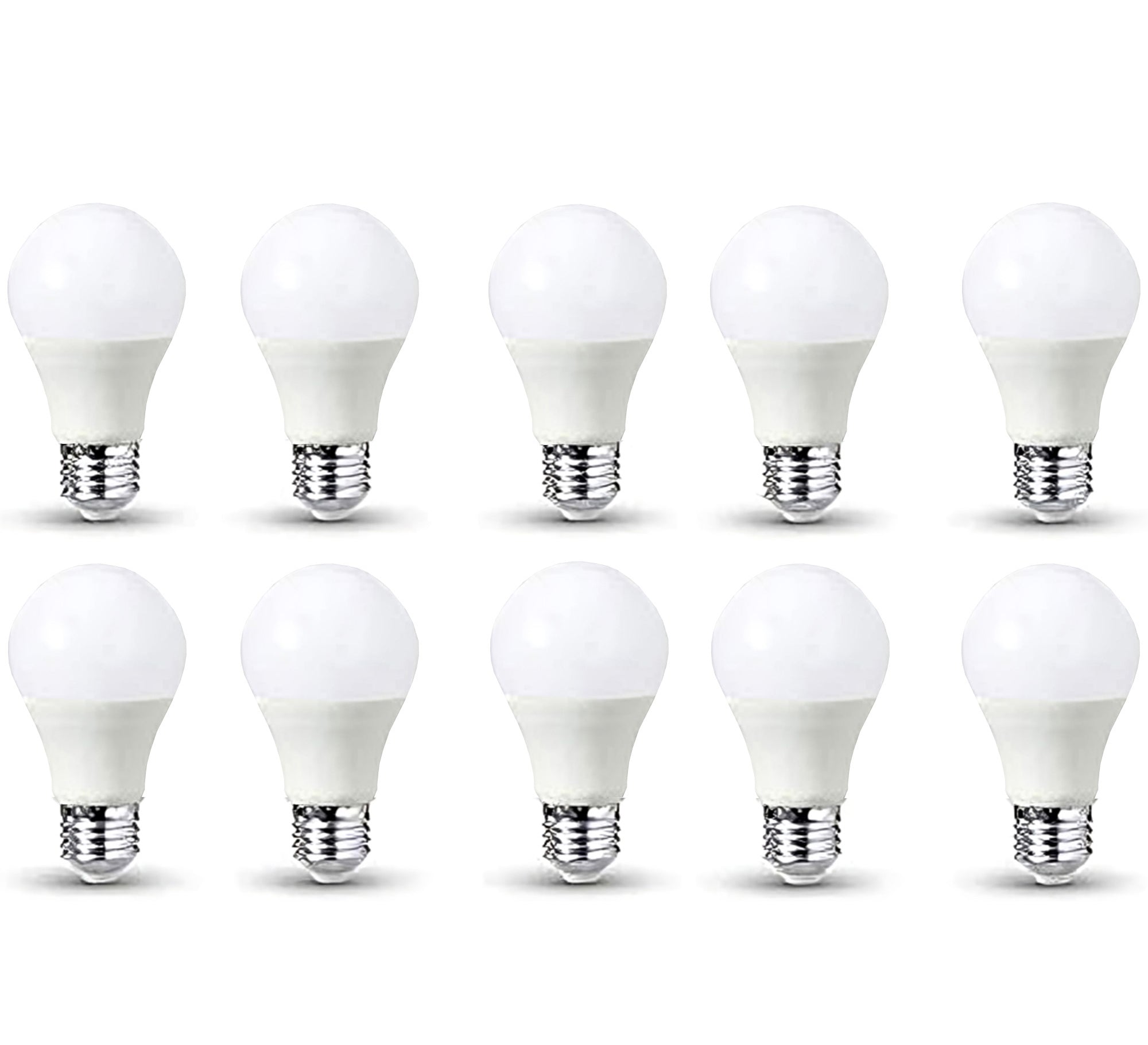 10 White LED Bulb 9 Watt