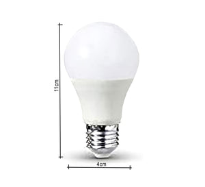 10 White LED Bulb 9 Watt