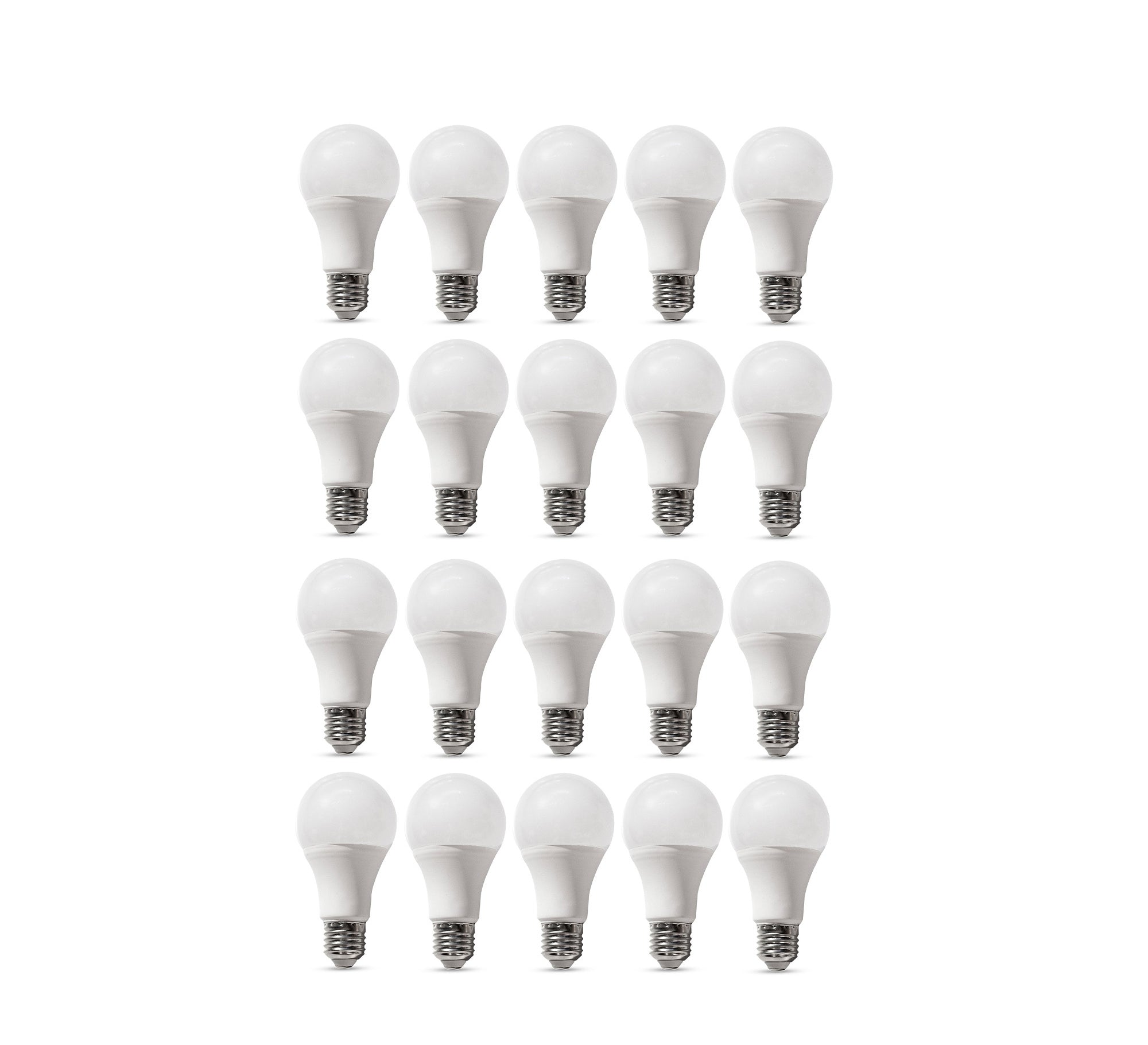 20 LED bulbs white 9 watts