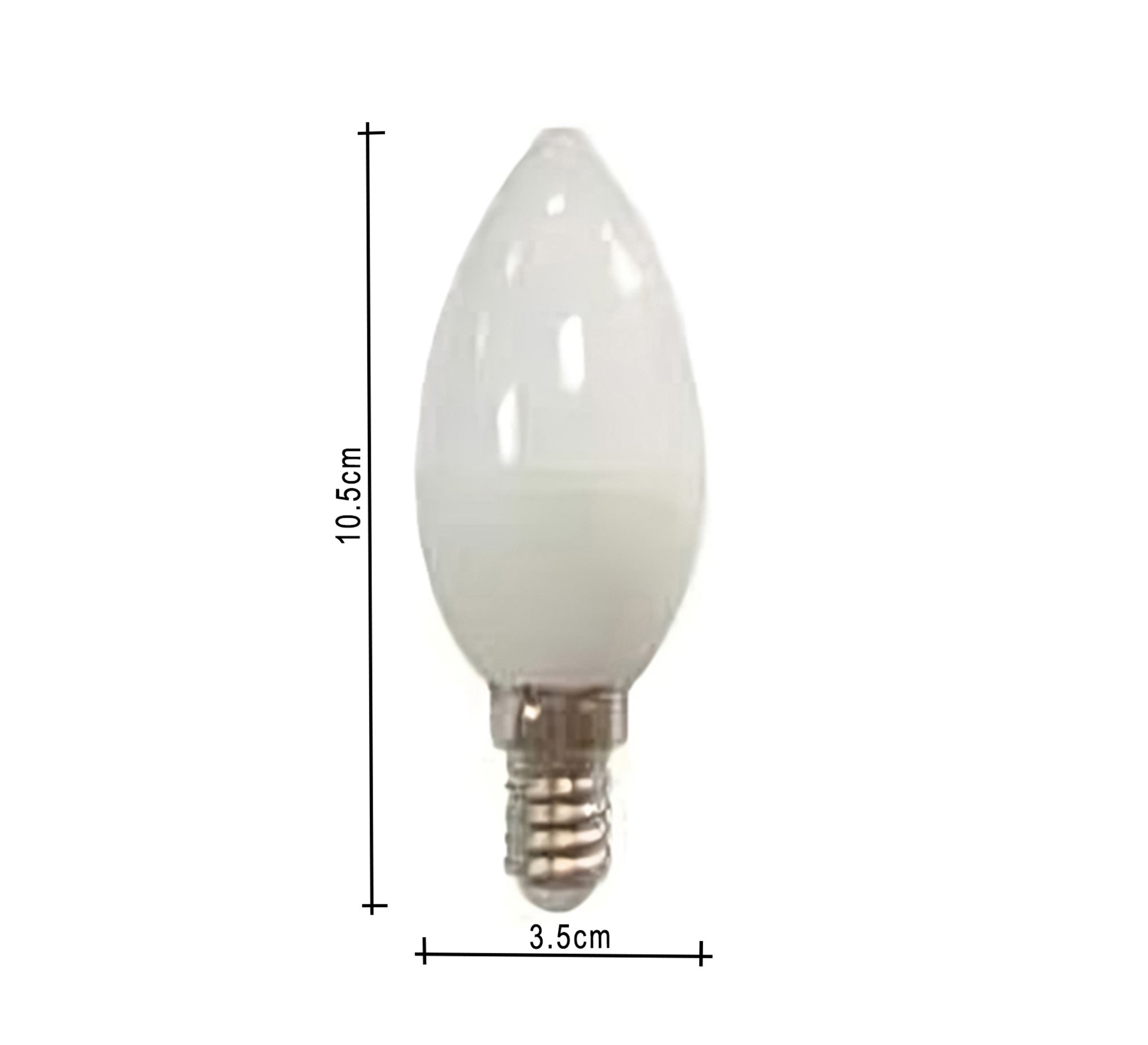 6 LED bulbs white 10 watts