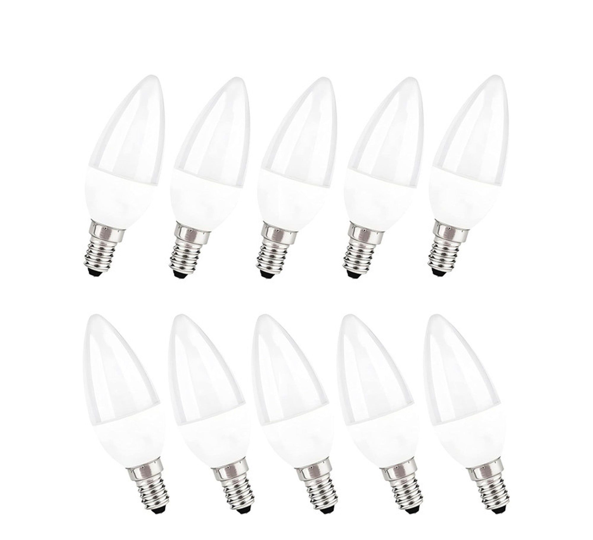 10 LED bulbs white 10 watts