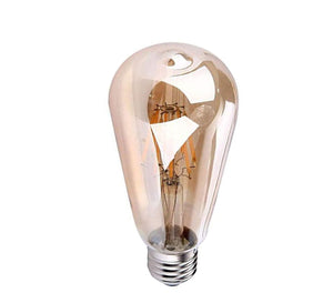 4 watt Edison decorative bulbs transparent