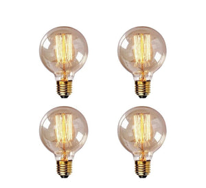 4 watt Edison decorative bulbs transparent 6 watts