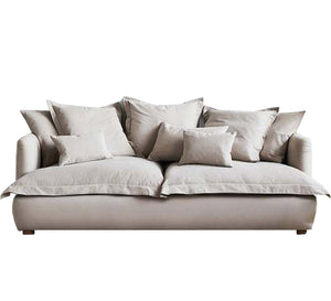 Tranquil Beige Sofa - Elegant & Comfortable