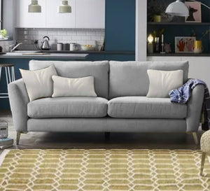 Gray double sofa