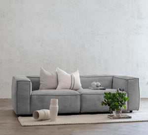 Comfortable sofa with low back