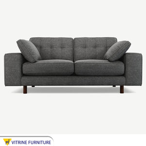 Dark grey sofa