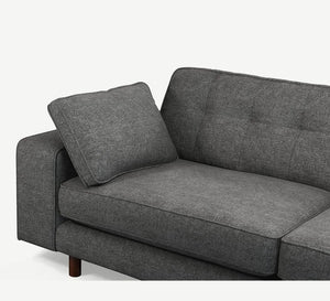 Dark grey sofa