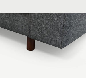 Dark grey sofa