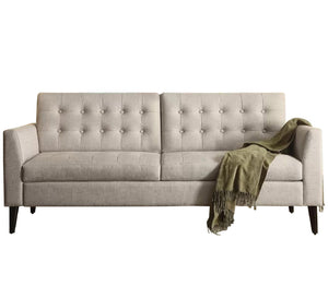 Big sofa with raised legs