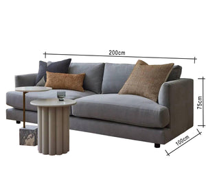 Triple sofa for living room