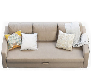 Beige Sofa Bed, Stylish & Versatile Comfort