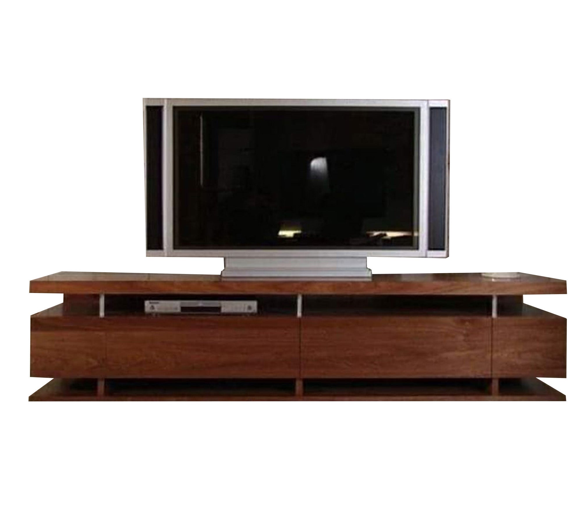 Dark brown TV unit