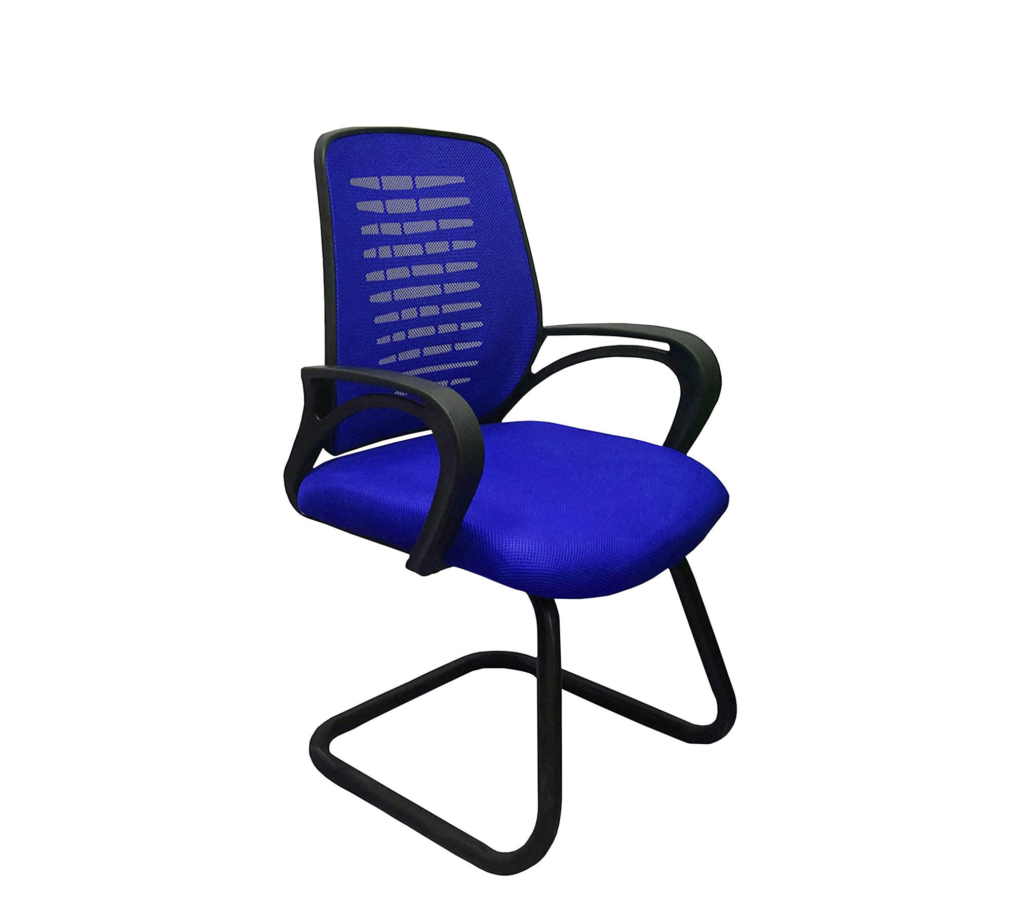 Blue office chair