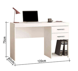 White desk