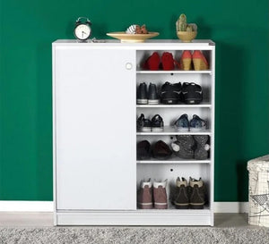 Leaf Slide Shoe Rack by OrganiPlus: Space-Saving Elegance